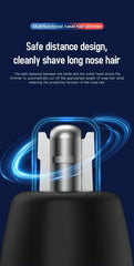 Xiaomi New Rechargeable Touch Screen Electric Ear Nose Hair Trimmer Type-C Fast Charging Portable Clipper Trimmer For Nose