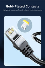 CYANMI Ethernet Cable Cat6 Lan Cable UTP RJ45 Network Patch Cable 10m 50m For PS PC Internet Modem Router Cat 6 Cable Ethernet