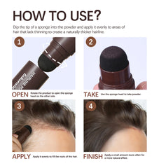 Hair Building Repair Stick Pen Fibers Hair Instantly Thicker Fuller Looking Hair 6 Shades for Men & Women