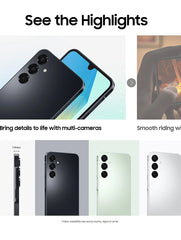 Global Version Samsung Galaxy A16 4G Smartphone Mediatek Helio G99 6.7" Super AMOLED Display 50MP Triple Camera 5000mAh Battery