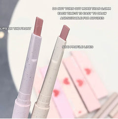 قلم تحديد الشفاه Nude Lip Liner Gege Bear Matte Velvet Lip Liner يدوم طويلاً ومقاوم للماء وقلم رسم خط الشفاه