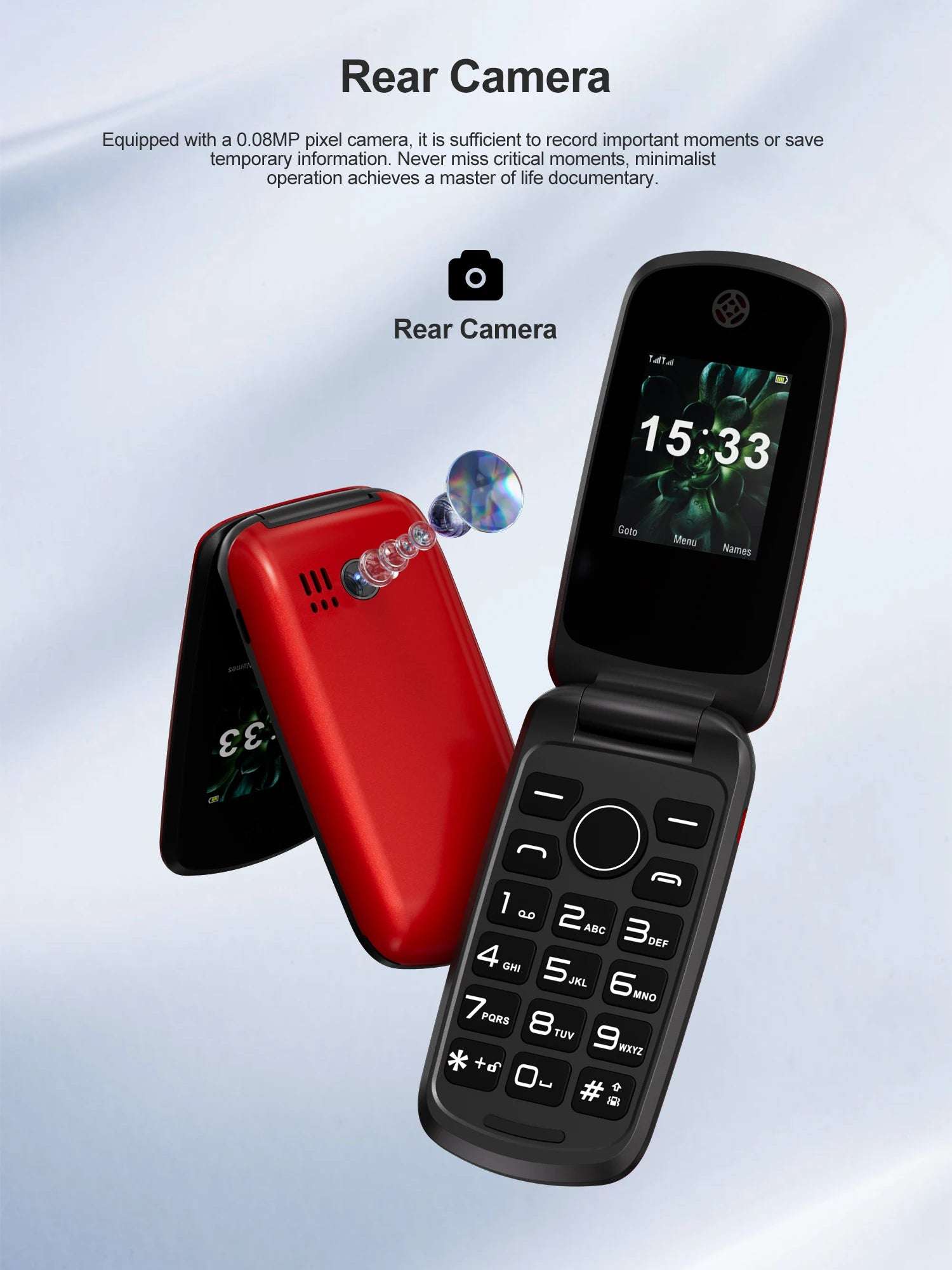 2025 SERVO F4 Fold Feature Mobile Phone 1.77" Display Dual SIM Standby Call Recording MP4 FM Radio 2G Flip Button Backup Phones
