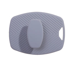 1pc Soft Silicone Exfoliating Brush Cleanser Manual Body Cleansing Scrubber Shower Gentle Massage Bath Brush For Men
