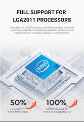 لوحة أم QIYIDA X99 TPM 2.0 واجهة LGA 2011 3 مع NVME NGFF M.2 تدعم 4 قنوات X99 C612chip DDR4 ذاكرة SATA3.0 USB3.0
