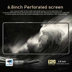 هاتف Global Vision S25 Ultra الذكي بنظام أندرويد 4100 مللي أمبير/ساعة وذاكرة وصول عشوائي (RAM) سعة 8 جيجابايت وذاكرة قراءة فقط سعة 256 جيجابايت وشاشة 6.8 بوصة ودقة 720x1600HD بدقة 16+32 ميجابكسل وشبكة 4G و5G