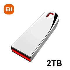 محرك أقراص فلاش معدني Xiaomi بسعة 2 تيرابايت مقاوم للماء USB 3.2 عالي السرعة لنقل البيانات مقاوم للماء 1 تيرابايت 512 جيجابايت 256 جيجابايت محرك أقراص فلاش USB محمول