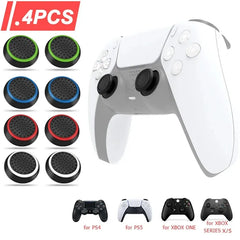 4Pcs Silicone Gel Thumb Grips Cover For Sony PS5/PS3/PS4 For XBOX One Series X S/Xbox360 Controller for PS4 Pro Slim Controller