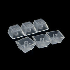 10Pcs Transparent ABS Keycaps Mechanical Keyboard Matte Backlit for Key caps For Cherry Gateron Kailh