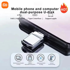 Xiaomi U Disk USB 3.2 Type-C Interface Mobile Phone Computer Mutual Transmission Portable USB Memory 2TB 1TB 512GB 2025 NEWEST
