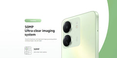 Global Version Xiaomi Redmi 13C MediaTek Helio G85 Octacore 50MP camera 90Hz 6.74" Display MIUI 14 5000mAh