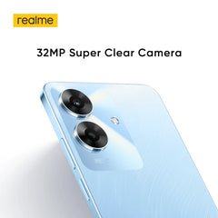 【الإصدار الأول】 هاتف realme Note 60 الذكي، كاميرا 32 ميجابكسل، شاشة 6.74 بوصة، معدل تحديث 90 هرتز، بطارية 5000 مللي أمبير، IP64، شريحة قوية ثماني النواة