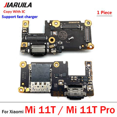جديد لهاتف Xiaomi Mi 10T 11T 12T 13T Pro موصل قاعدة شاحن USB لوحة الشحن منفذ اللوحة الرئيسية كابل مرن للوحة الرئيسية