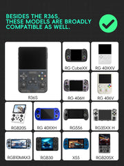 Data Frog for r36s Joystick Cover for Joy Con Thumb Grip Cover Cap Protection for Retro Handheld Console RG35XX H Accessories