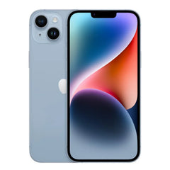 هاتف Apple iPhone 14 Plus الأصلي بذاكرة 128 جيجابايت وذاكرة 256 جيجابايت وذاكرة وصول عشوائي 6 جيجابايت وشاشة OLED مقاس 6.7 بوصة وخاصية التعرف على الوجه وتقنية NFC A15 5G