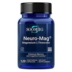 Magnesium Threonate 2000 Mg Capsules, High Absorption Rate, Support Brain Memory and Cognitive Supplement, Relieve Stress