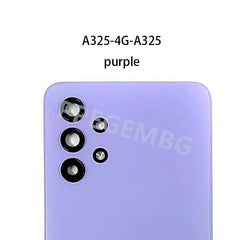 For Samsung Galaxy A32 LTE 4G 5G A325 A326 Housing Case Battery Back Cover Rear Door Lid Panel Chassis Camera Lens Repair Parts