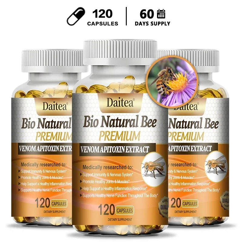 Bee Venom Extract, Knee Pain, Meniscal Sprain, Rheumatic Analgesia, Soft Capsule Care