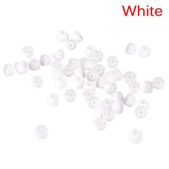50pcs/lot Earphone Silicone Case Covers Soft Ear Tips For Headphones Ear Pads Cushion Caps Earbuds Replacement Accessories