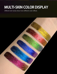 Chrome Shifting Pigments Chameleon Liquid Eyeshadow Shiny Long Lasting Multichrome High Eyeshadow Liquid Eye Makeup Art Cosmetic