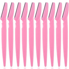 3/10Pcs  Eye Brow Epilation Hair Removal Cutters Safety Knife Makeup Scraper Eyebrow Trimmer Blade Women Face Shaver Portable