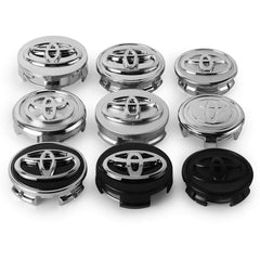 56/62mm Car Wheel Center Cover Decoration Badge Auto Hub Caps For Toyota C-hr Rav4 Yaris Hilux Avensis Prius Auris Corolla Cross