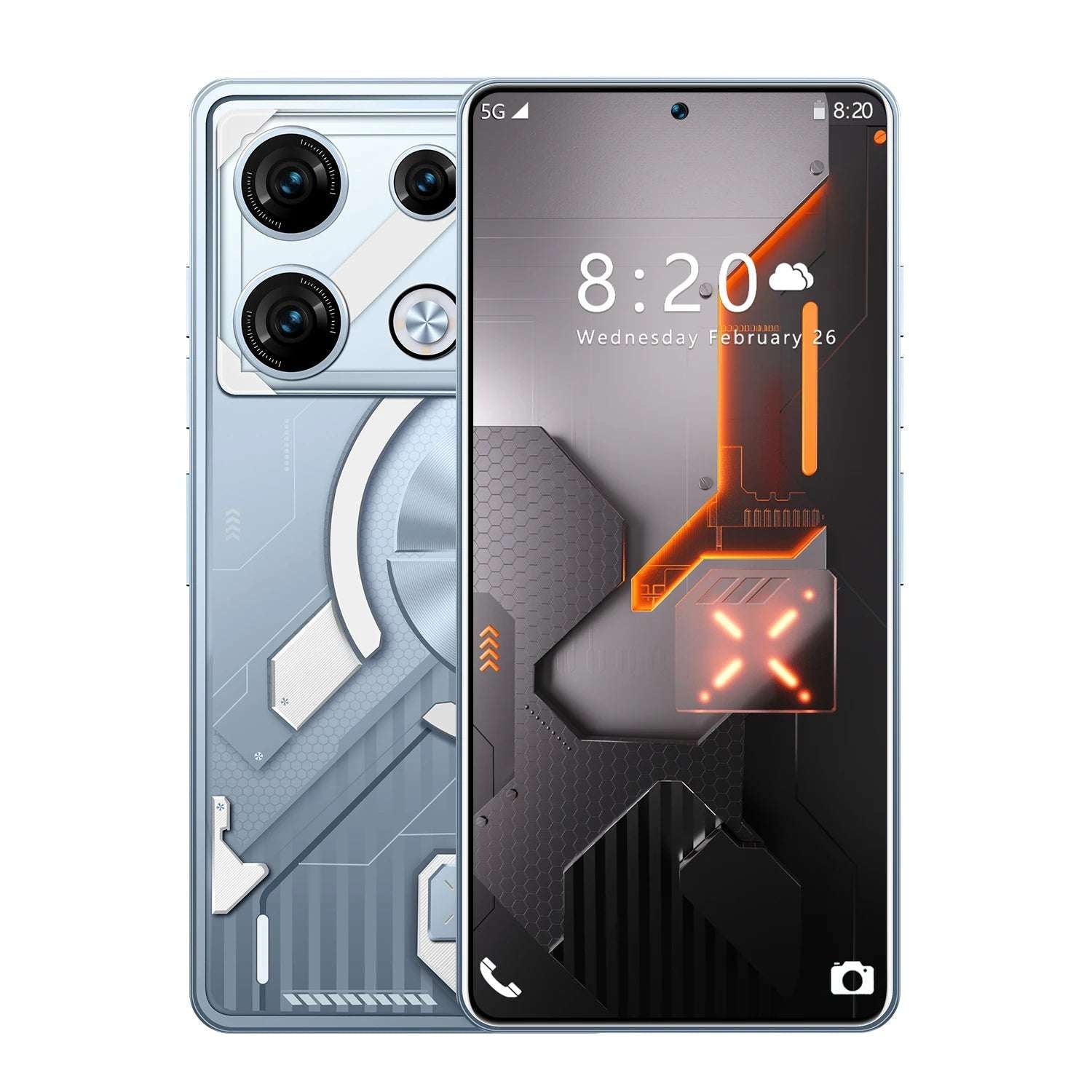 XS22 Smartphone Android 5.0 inch 3+32GB ROM 5+13MP Camera Mobile phones 3500mah Battery Dual Sim Cellphone