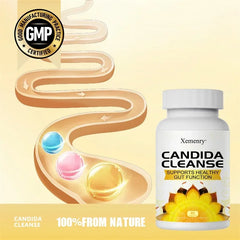 Candida Cleanse Capsule - Gut Health, Intestinal Cleansing and Detoxification, Botanical