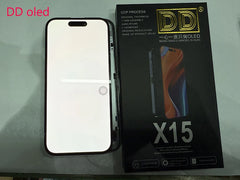 100% Tested OEM Oled For iPhone 16 Pro Max 11 12 13 mini 14 15 Plus Display 3D Touch Screen LCD Replacement Frame FHD Amoled
