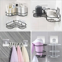 Seamless Adhesive Hooks Transparent Home Acrylic Strong Self Adhesive Hooks Bathroom Kitchen Claw Buckle Hanger Wall Hang Shelf