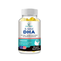 DHA Brain Supplement - DHA & EPA - Enhances Memory, Concentration and Cognition, Promotes Brain and Eye Health