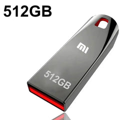 2TB Metal Usb 3.0 Flash Drives High Speed Pendrive 1TB 512GB Usb Drive Portable SSD Memoria Usb Flash Disk TYPE-C Adapter