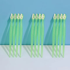 10PCS Japanese Eyebrow Razors Set5 Colors Ultra-Sharp Stainless Steel Blades | Facial Hair & Peach Fuzz Remover for Women/Men