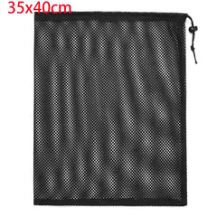 Durable Nylon Mesh Drawstring Bag Multi Purpose Outdoor Travel Stuff Sack Storage Bag Camping Bottle Pot Pan Carrier Pouch