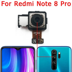 Front and Rear Back Camera For Xiaomi Redmi Note 8 Pro Main Facing Camera Module Flex Cable Replacement Spare Parts