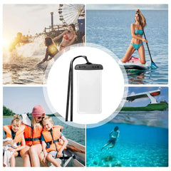 Cell Phone Waterproof Pouch Waterproof Cell Phone Case Dry Bag Touchscreen Function Transparent For Travel Rainy Cruise Ship