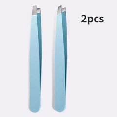 2/4pcs Eyebrow Tweezers Set Professional Tweezers For EyebrowsGreat Precision For Facial HairSplinter And Ingrown Hair Removal F