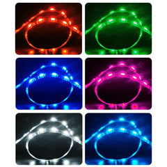 COOLMOON ARGB LED Strip Light 5V 3Pin/Small 4Pin Diamond Magnetic Colorful Atmosphere DIY Lamp Bar for PC Computer Case Chassis