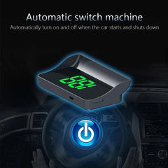 GPS Head-Up Display Auto Electronics HUD Projector Digital Display For All Car Speedometer Accessories KMH/MPH F6B6