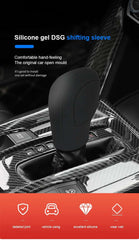 Silicone Car Shift Knob Cover DSG Gears Anti-Slip Design For Car Interior