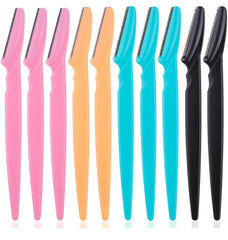 3/10Pcs  Eye Brow Epilation Hair Removal Cutters Safety Knife Makeup Scraper Eyebrow Trimmer Blade Women Face Shaver Portable