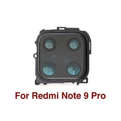 New For Xiaomi Redmi Note 9S / Note 9 Pro 64MP Battery Back Cover Note9S Rear Door 3D Glass Panel Housing Case Adhesive Replace