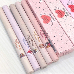 قلم تحديد الشفاه Nude Lip Liner Gege Bear Matte Velvet Lip Liner يدوم طويلاً ومقاوم للماء وقلم رسم خط الشفاه