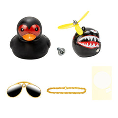 Broken Wind Duck Car Car Car Decoration Electric Battery Car Decoration Bicycle Little Yellow Duck Car Small Cute Decoration