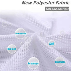 1PC Mesh Laundry Wash Bag – Machine Washable with Drawstring, Reusable & Travel-Friendly for Blouses, Stockings & Underwear