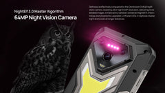 【العرض العالمي الأول】هاتف Ulefone Armor 34 Pro 5G AI المتين، بسعة 25500 مللي أمبير/ساعة، وذاكرة داخلية تصل إلى 32 جيجابايت + 512 جيجابايت، وجهاز عرض مدمج، وتردد 120 هرتز، وشاشة 6.95 بوصة، وتقنية NFC