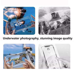 Cell Phone Waterproof Pouch Waterproof Cell Phone Case Dry Bag Touchscreen Function Transparent For Travel Rainy Cruise Ship