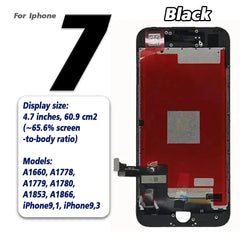 شاشة LCD AAA+ لهاتف iPhone 6 7 8 6s plus 7 8 Plus شاشة بديلة لهاتف iPhone 5 5S 5C 5se شاشة LCD تعمل باللمس ومحول رقمي