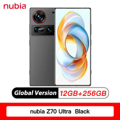النسخة العالمية الأصلية الجديدة Nubia Z70 Ultra NX733J Snapdragon8 Elite شاشة 1.5K HD عدسة 35 مم 50 ميجابكسل * 2 + 64 ميجابكسل 6150 مللي أمبير 80 واط IP69 NFC