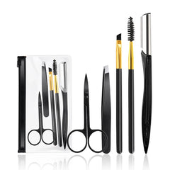 3-11PCS Eyebrow Trimmer Set Scissors Tweezers Eyebrow Razor Scraping Eyebrow Comb Razor Eyebrow Clip Makeup Tools Sets
