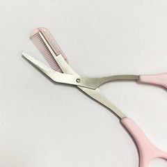 Eyebrow Trimming Knife Eyebrow Face Razor For Women Professional Eyebrow Scissors With Comb Brow Trimmer Scraper Accesso
